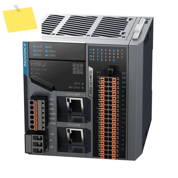 INOVANCE Plc 컨트롤러 고성능 프로그래밍 가능 8 축 H5U-1614MTD-A8 H5U 시리즈 PLC 원본 제품 이미지