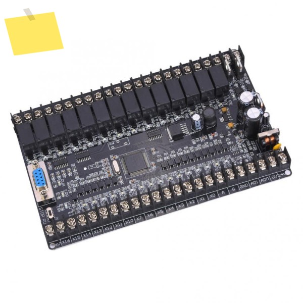 32비트 CPU FX1N-32MRT PLC 보드 16 In Out 아날로그 입력 2AD 485 나사 산업용 프로그래밍 가능 논리 컨트롤러 설치 제품 이미지