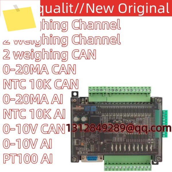 100% 새 FX3U PLC CAN 14 20 32 48 64MRMTMRT NTC 0-10V 10AD 2DA 2xRS485 제품 이미지