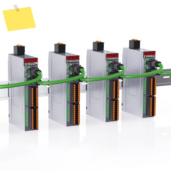 PLC 제어 EtherCAT 모듈 IO 슬레이브 스테이션 아날로그 입력출력 전압 유형 통합 원격 제품 이미지