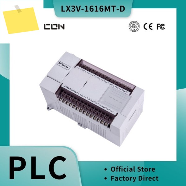 위콘 플래그십 타입 PLC LX3V 시리즈 32 IO LX3V-1616MT-A 220VAC 트랜지스터 출력 제공 제품 이미지