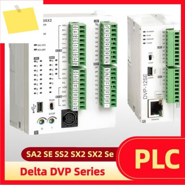 델타 PLC DVP SA2 SE 시리즈 프로그래머블 컨트롤러 - 고성능, 초박형 디자인, 확장 가능 제품 이미지