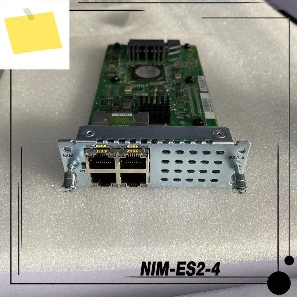 시스코 ISR4000 시리즈 라우터 확장 카드용 NIM-ES2-4 제품 이미지