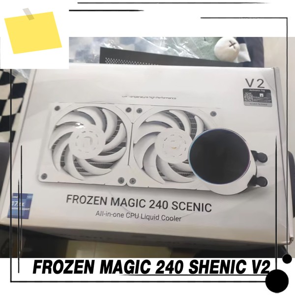 FROZEN MAGIC 240 SHENIC V2 Ice Fantasy 통합 CPU 수냉 방열판 제품 이미지