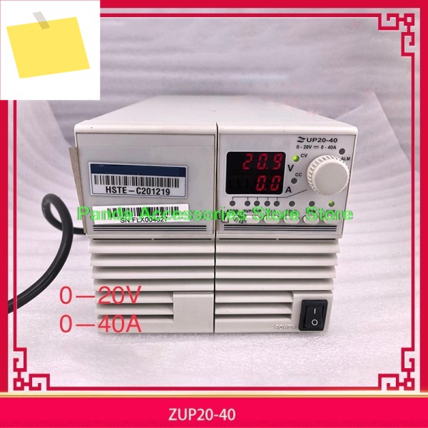 TDK-Lambda ZUP20-40 0-20V DC 안정화 조정 가능 전원 공급 장치 완벽한 테스트 완료 제품 이미지