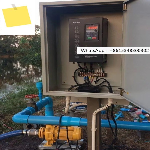 18.5kw 25HP 하이브리드 태양광 펌프, 인버터 컨트롤러 ACDC 입력 380V 물 삼상 주파수 변환기 제품 이미지