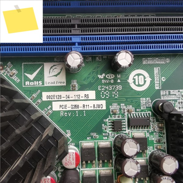 PCIE-Q350-R11-BJWD Rev:1.1 산업용 마더보드 제품 이미지