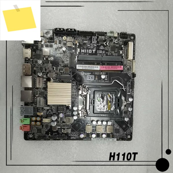 Asus 듀얼 네트워크 Itx 마더보드용 H110T 올인원 산업용 제어 Htpc 내장 Lvd 제품 이미지