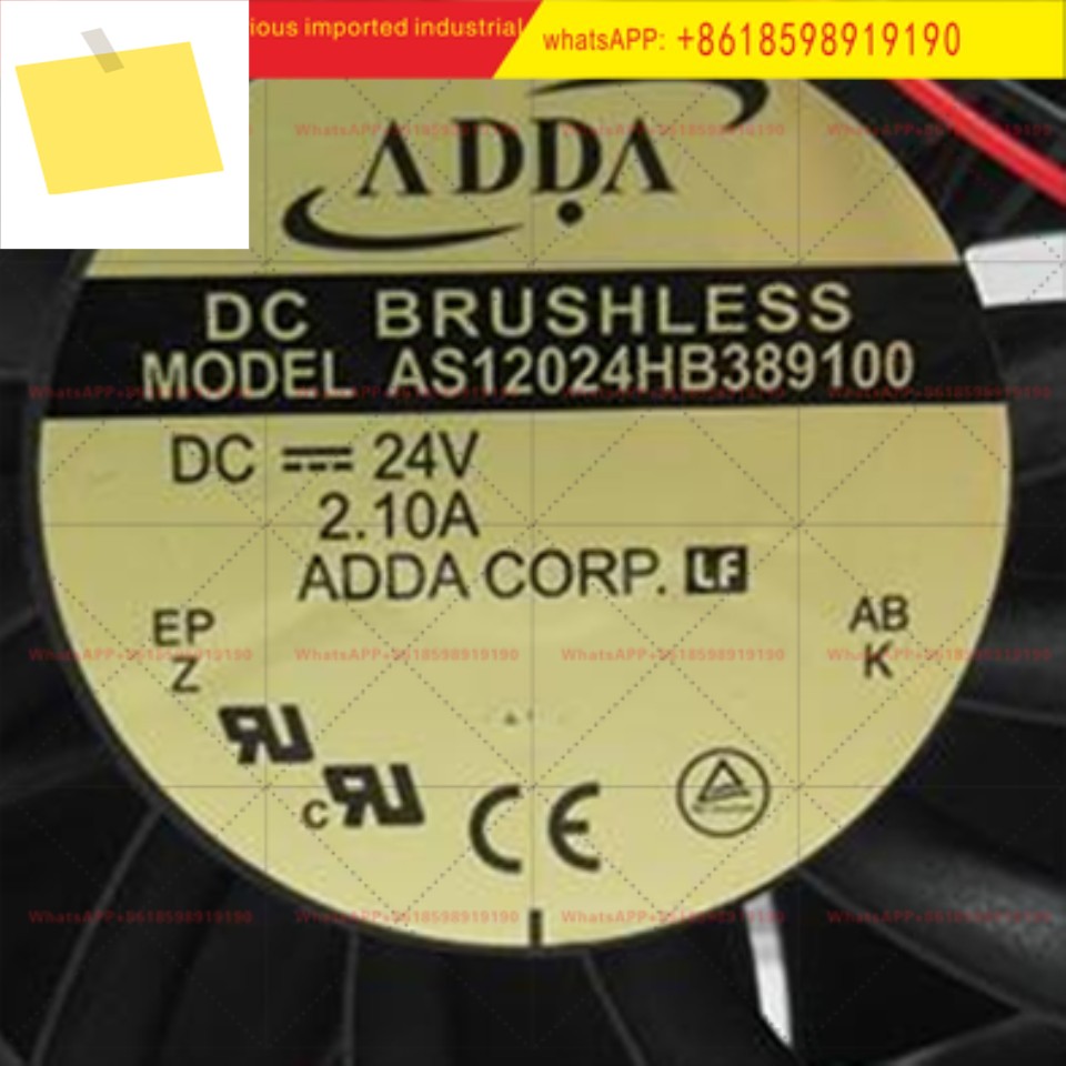 대만 Xiexi ADDA AS12024HB389100 12038 DC24V 2.1A 인버터 냉각 팬 제품 이미지