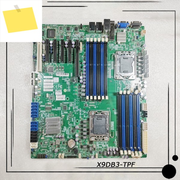 서버 마더보드 E5-24 V2 LGA1356 X79 전 완벽한 테스트 완료 X9DB3-TPF 제품 이미지