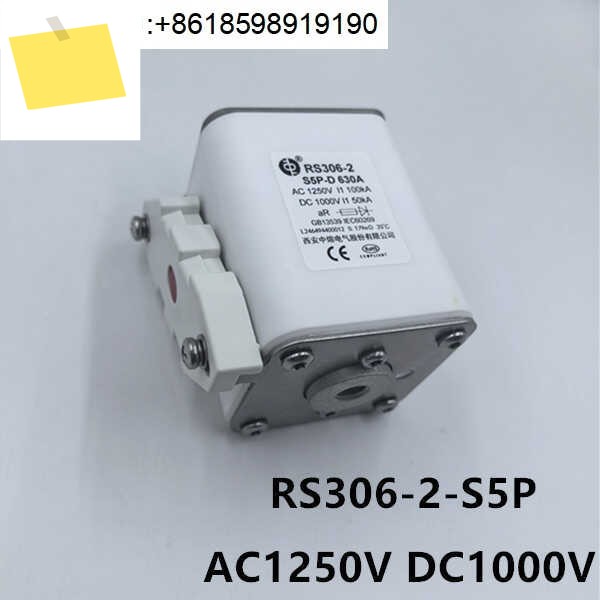 중간 용융 퓨즈 RS306-2-S5P-630A700A-DAC1250V DC1000V 고속 신에너지 베이스 제품 이미지