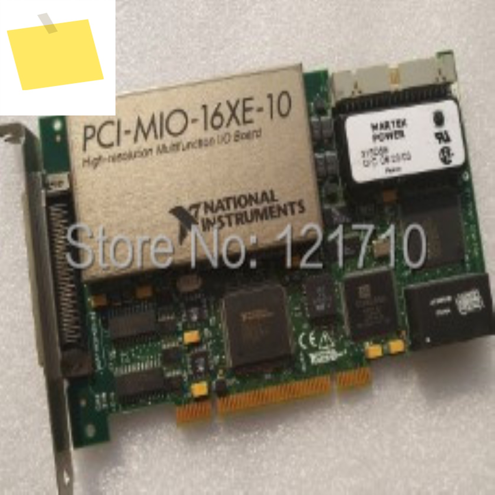 산업용 장비 보드 ni PCI-MIO-16XE-10 고해상도 다기능 IO 제품 이미지