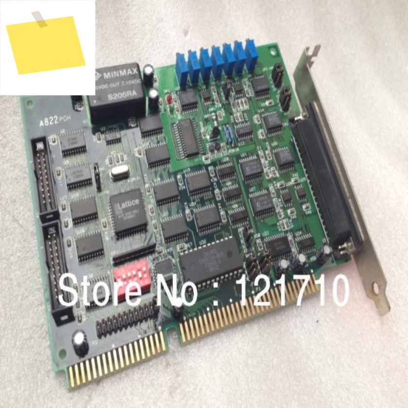 산업용 카드 ICP A822PGH DAS USA 12 비트 다기능 보드 제품 이미지