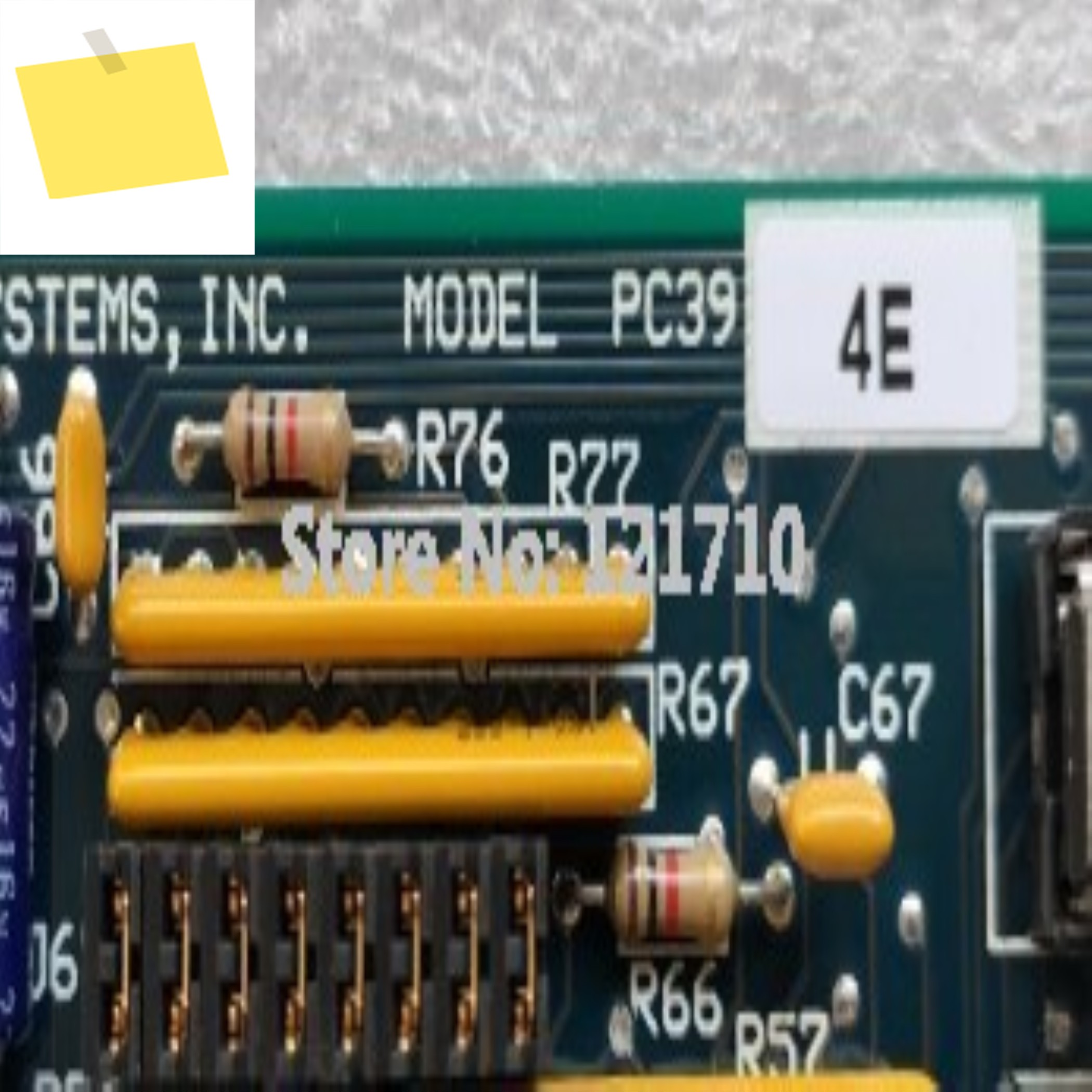 산업용 장비 보드 OREGON MICRO SYSTEMS OMS PC39 4E 1031- 4400000 B 제품 이미지