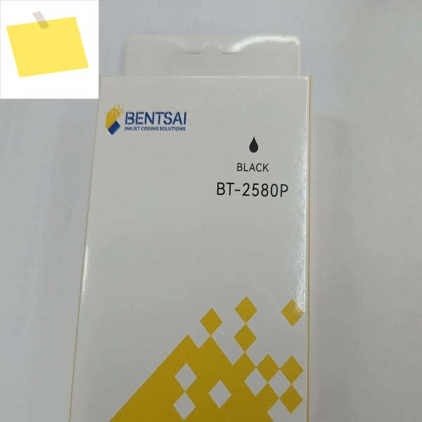 신품 BT-2580P 검정색 속건성 잉크 카트리지, 인쇄 높이 12.7mm 제품 이미지