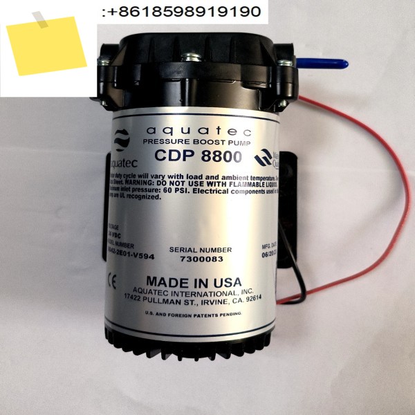 원래 미국 공장에서 수입한 신품 CDP8800 AQUATEC 워터 펌프 다이어프램 딜리버리 제품 이미지