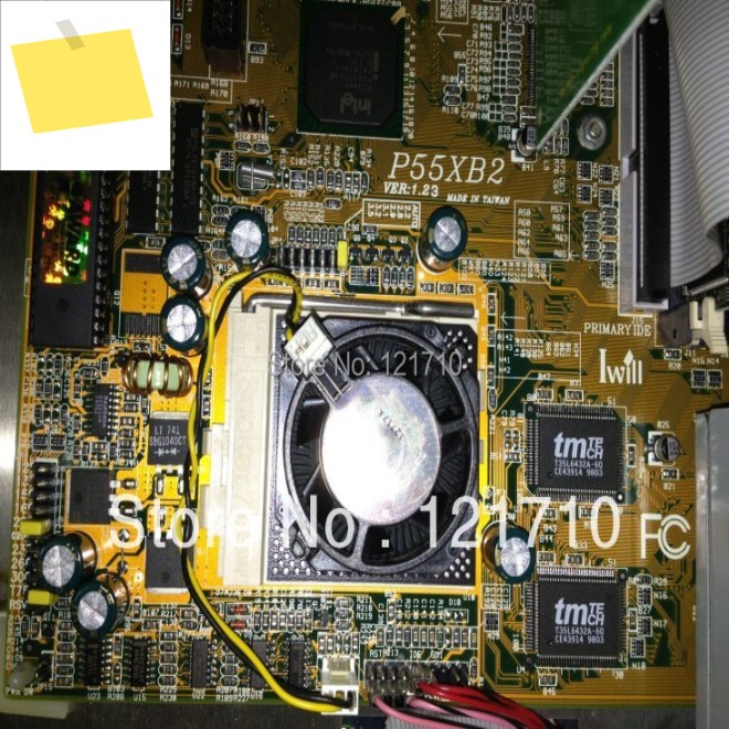 산업용 장비 보드 IWILL P55XB2 VER 1.23 제품 이미지