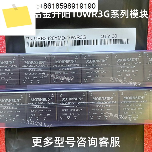 URB2405YMD-10WR3G2412241524242448 진성양 DC-DC 모듈 전원 공급 장치 제품 이미지