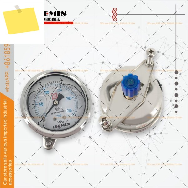 63 다이얼 100 IV III2.5 4 25 4060MPA 던 충격 방지 압력 게이지 제품 이미지