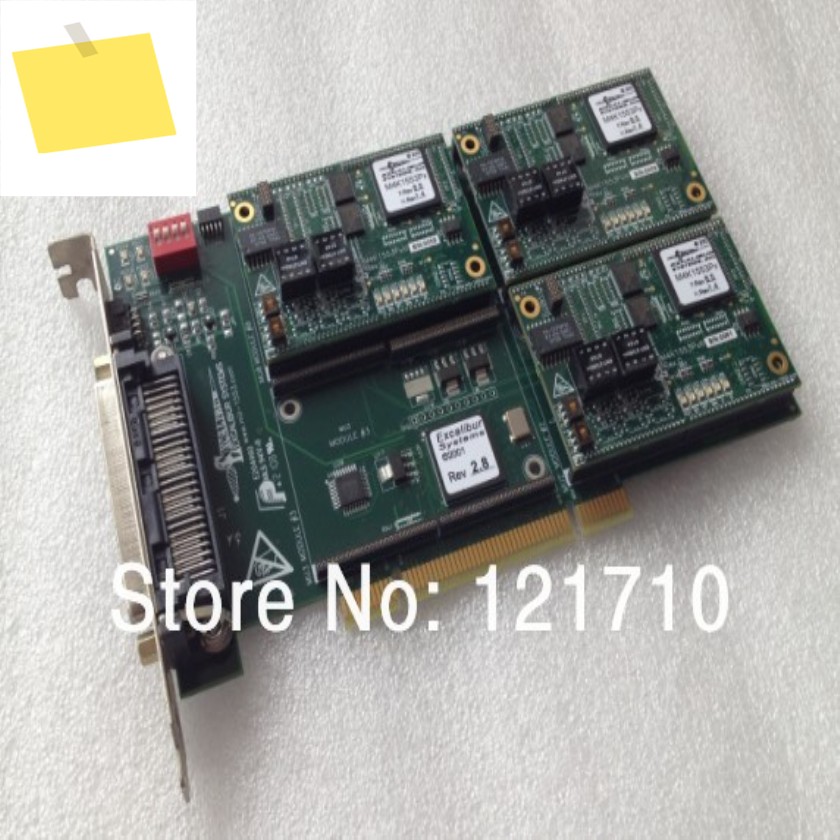 3M4K1553PxIII MIL-STD-1553 모듈이 포함된 산업용 보드 EXCLAIBUR EXC-4000PCIF3 제품 이미지