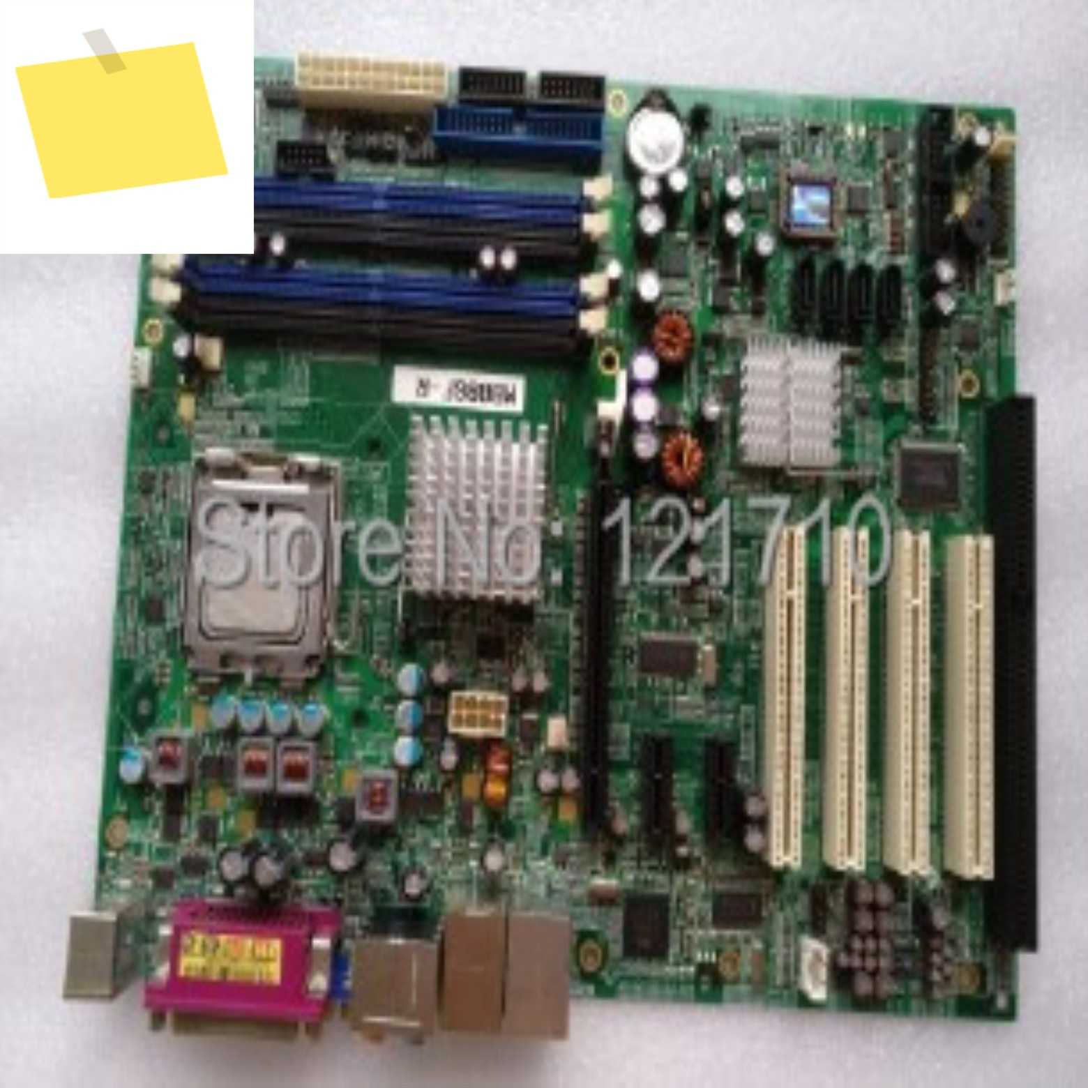 산업용 보드 MB886F-R 듀얼 네트워크 포트 3PCIe 1ISA 슬롯 LGA775 소켓 제품 이미지