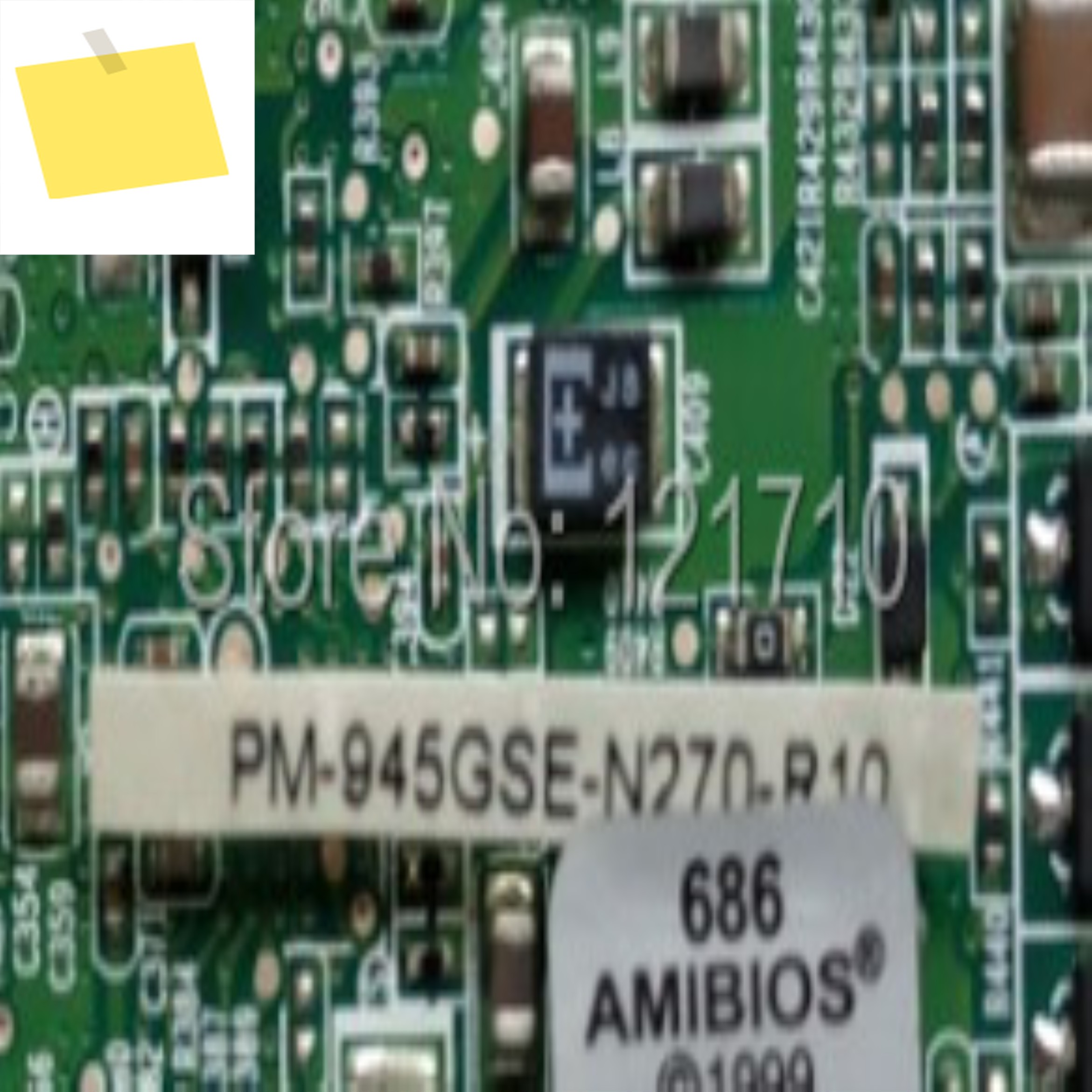 산업용 장비 보드 PC104 PM-945GSE-N270-R10 제품 이미지