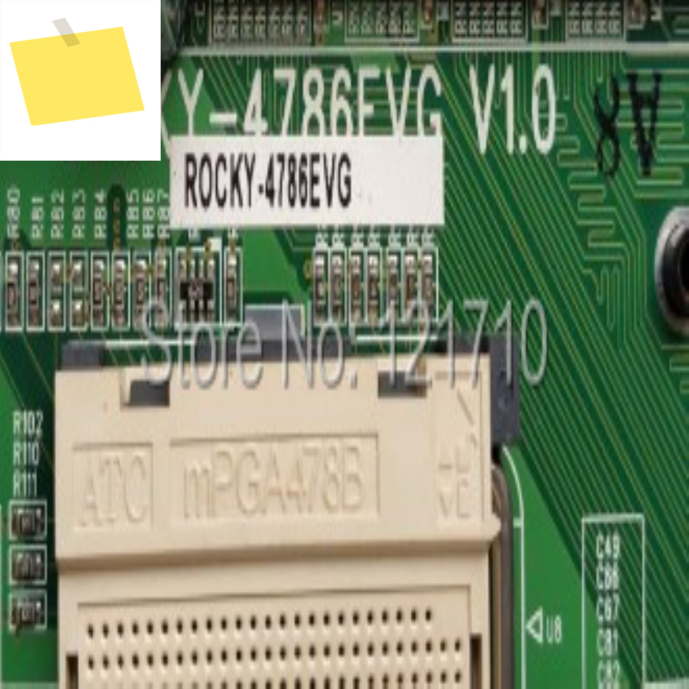 산업용 장비 보드 ROCKY-4786EVG V1.0 듀얼 네트워크 포트 제품 이미지