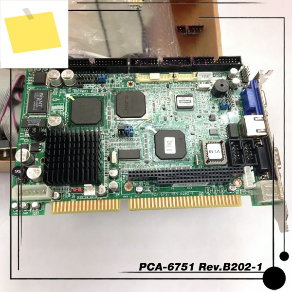 PCA-6751 REV:B202-1 REV B2 산업용 제어 마더보드, 하프 길이 ISA 카드 제품 이미지