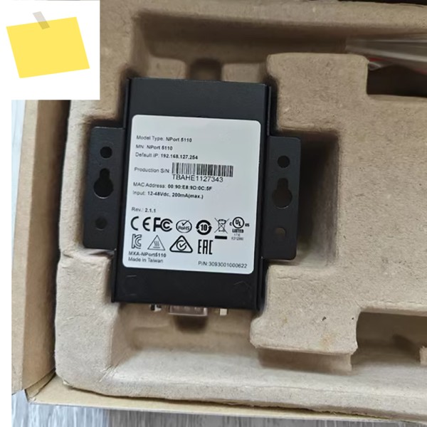 MOXA 직렬 서버용 NPort5110 RS232 포트를 네트워크 변환 제품 이미지