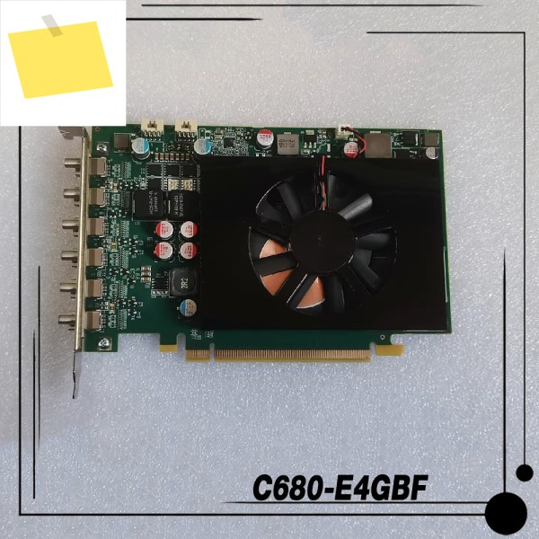 Matrox C680-E4GBF 컴퓨터 독립 그래픽 지원 멀티 스크린 F7472-00 REV.A 제품 이미지