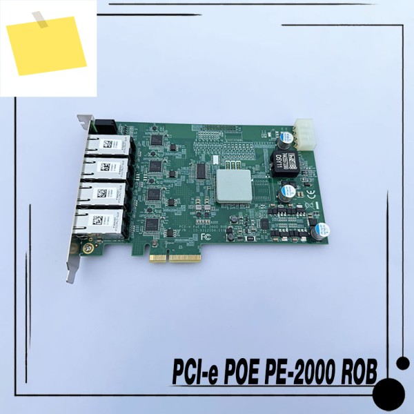 산업용 이미지 획득 카드 PCI-e POE PE-2000 ROB PN: 10-V312104-110 제품 이미지