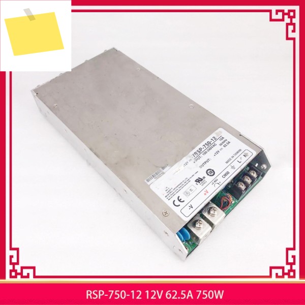 RSP-750-12 12V 62.5A 750W MW 스위칭 전원 공급 장치용 고전력 가변 완벽한 테스트 제품 이미지