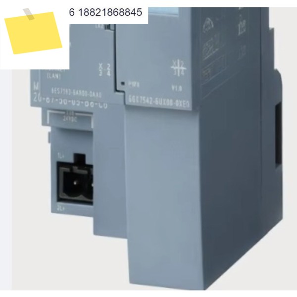 S7-1500 통신 프로세서 CP 1542SP-1과 함께 PLC 6GK7542-6UX00-0XE0은 프로그래밍에 사용됩니다. 제품 이미지