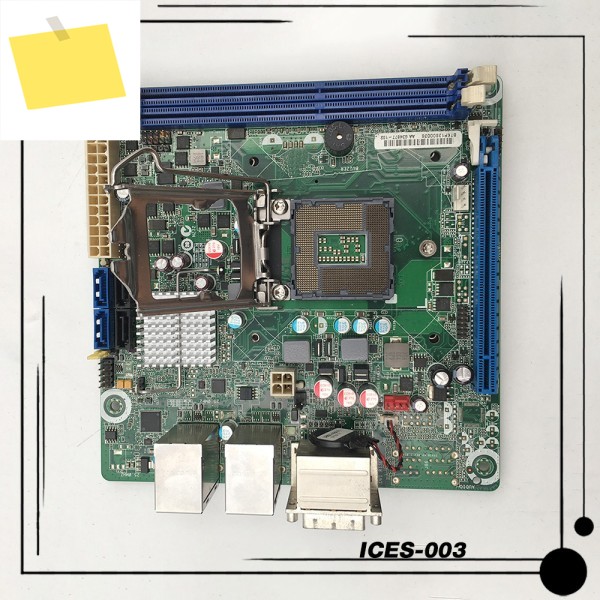PC Motehrboard 클래스 A G34877-102 LGA1155용 듀얼 네트워크 포트 완전히 테스트됨 ICES-003 제품 이미지