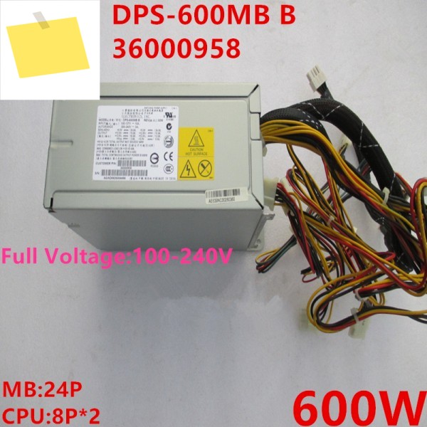 T220 R350 600W 전원 공급 장치 DPS-600MB B 36000958 J용 새 원본 PSU 제품 이미지