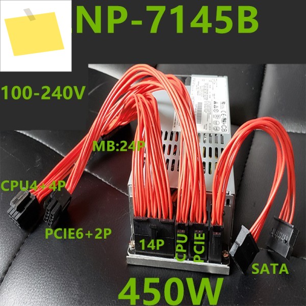 향상된 FLEX NAS LOLI 소형 PSU, A4M, K35, T34, 450W 전원 공급 장치, ENP-7145B ENP 새제품 제품 이미지