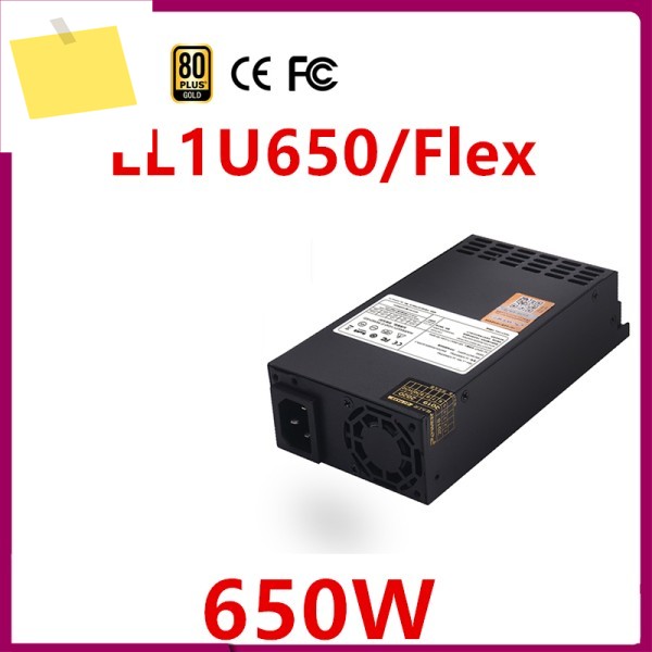 리안리 80플러스 골드 플렉스 ITX NAS 소형 1U K39 550W 파워 서플라이 LL1U650F플렉스 ENP-7660B용 새 제품 이미지