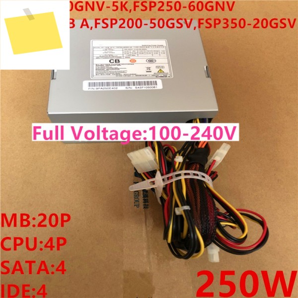 행커용 PSU, Dahua DVR 250W 전원 공급 장치, FSP250-60GNV-5K GPS-350JB A 제품 이미지