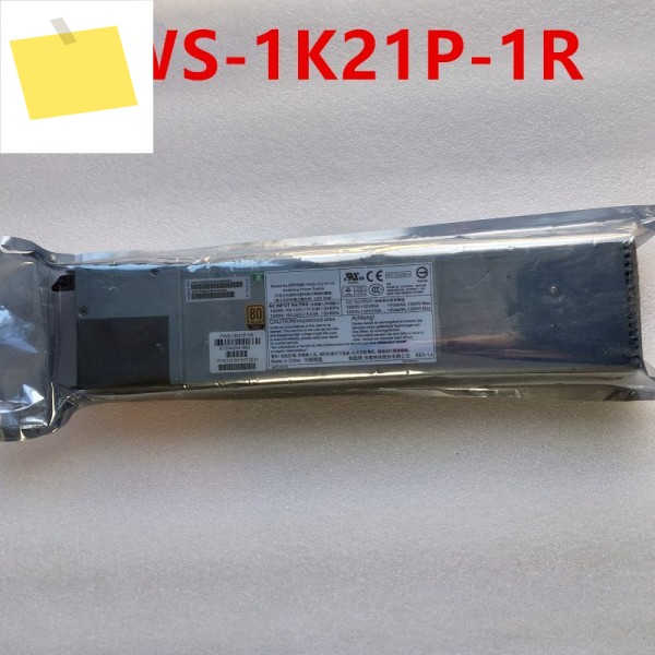 슈퍼마이크로 80플러스 골드 1200W 전원 공급 장치 PWS-1K21P-1R용 새 PSU 제품 이미지