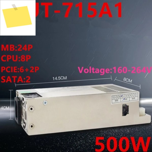 게임 엔진용 PSU ITX FLEX HTPC K39 49 M34 41 99 R47 44 A35 S3 ZS-A4 G5 소형 1U 500W 전원 공급 장치 UT-715A1 제품 이미지
