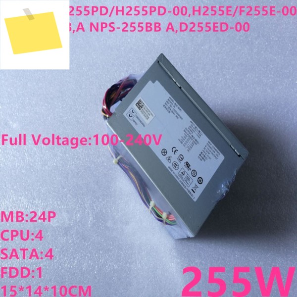 신품 PSU 360 915 745 화이트 24핀 255W 전원 공급 장치 N255PD-00 제품 이미지