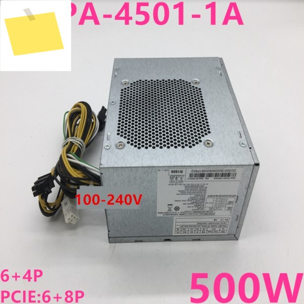 Acer Veriton m6660g B36H4-AI 6Pin PCIE6P+8P 500W 전원 공급 장치 PA-4501-1A D19-500P1A 용 새 원본 PSU 제품 이미지