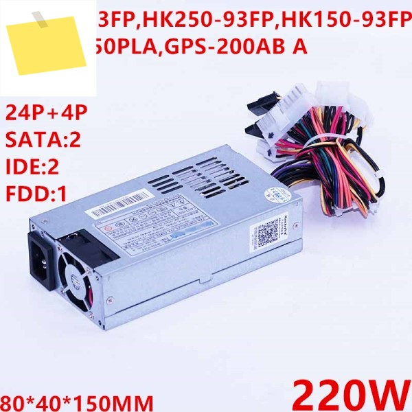 Huntkey 1U 220W 전원 공급 장치용 새 PSU HK320-93FP FSP180-50PLA GPS-200AB A 제품 이미지