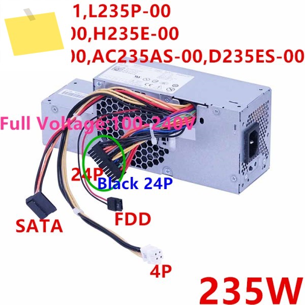 Dell OptiPlex 760 580S 235W 전원 공급 장치 L235P-01 새 원본 PSU 제품 이미지