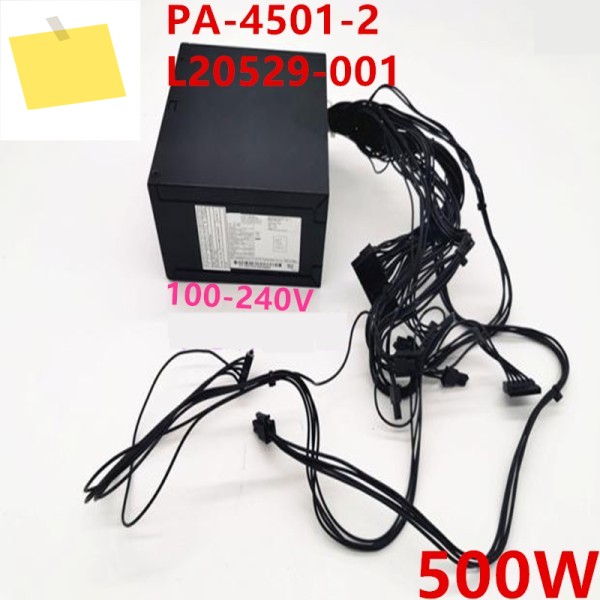 신품 PSU 80플러스 브론즈 500W 전원 공급 장치 PS-4501-2 L20529-001 제품 이미지