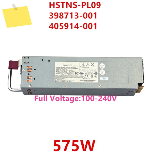 신품 PSU MSA60 DL320S 575W 전원 공급 장치 HSTNS-PL09 398713-001 제품 이미지