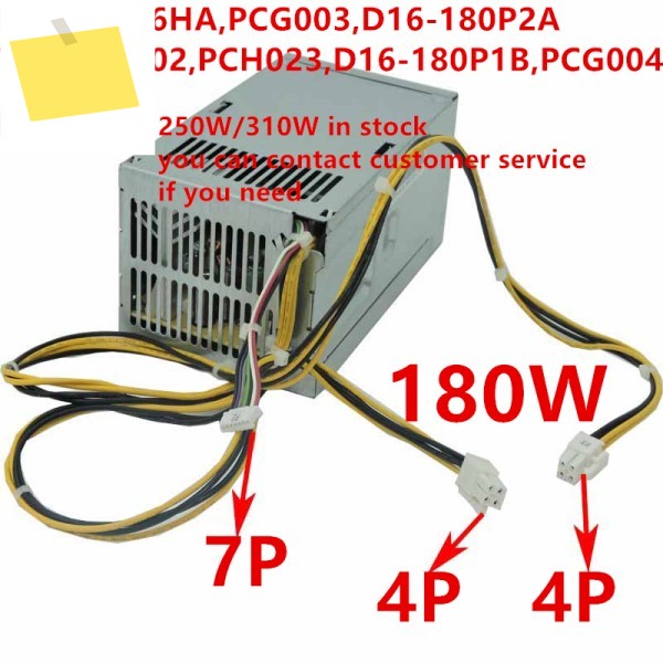 신품 PSU 180W 전원 공급 장치 PA-1181-6HA D16-180P2A HK280-85PP PCH023 PCG004 제품 이미지