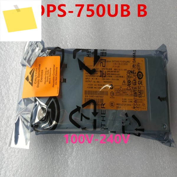 신품 PSU360 380 G7 750W 전원 공급 장치 DPS-750UB B HSTNS-PD22B 593831-B21 591556-101 제품 이미지