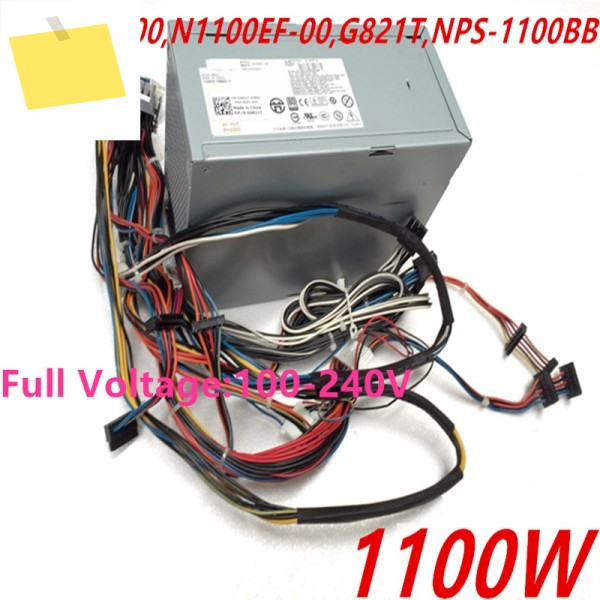 신품 PSU 프리시전 T7400 1100W 전원 공급 장치 H1100EF-00 G821T NPS-1100BB A 0R622G 제품 이미지
