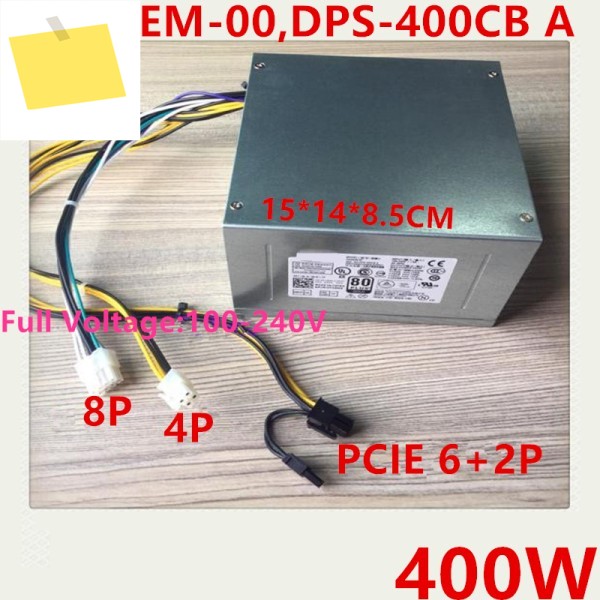 신품 PSU 3020 8핀 400W 전원 공급 장치 D400EM-00 DPS-400CB A 제품 이미지